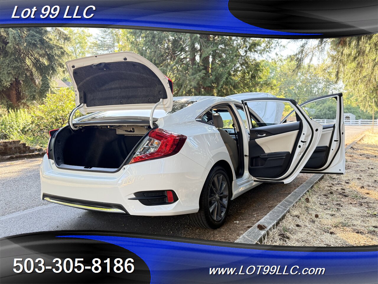 2019 Honda Civic EX 1.5L Turbo 86k 42MPG Htd Seats Roof Lane-Crash - Photo 71 - Milwaukie, OR 97267