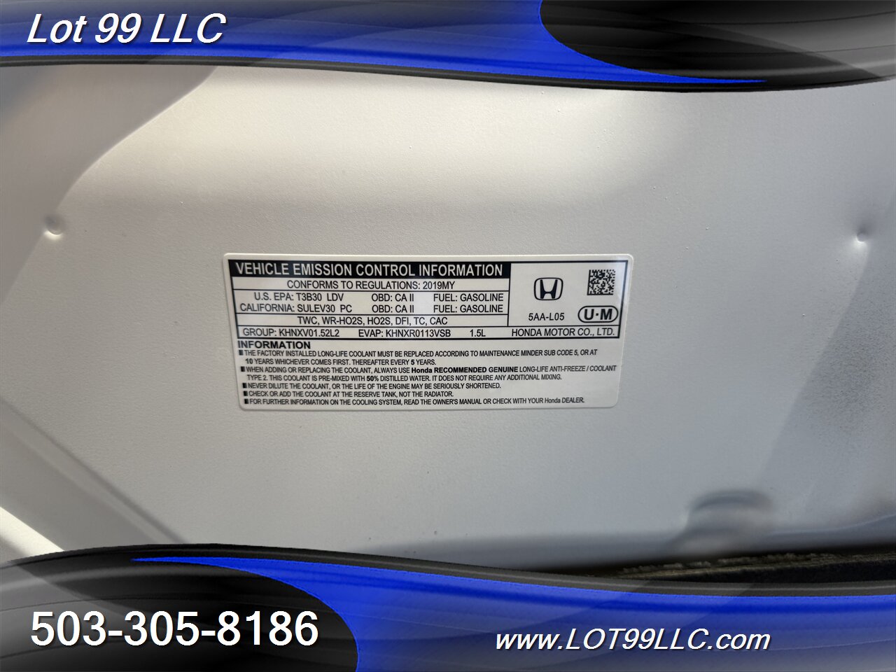 2019 Honda Civic EX 1.5L Turbo 86k 42MPG Htd Seats Roof Lane-Crash - Photo 62 - Milwaukie, OR 97267