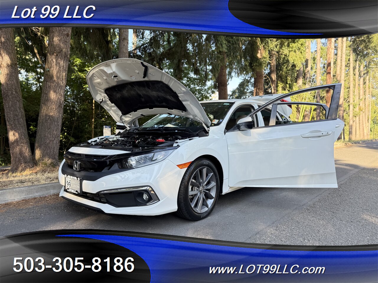 2019 Honda Civic EX 1.5L Turbo 86k 42MPG Htd Seats Roof Lane-Crash - Photo 58 - Milwaukie, OR 97267
