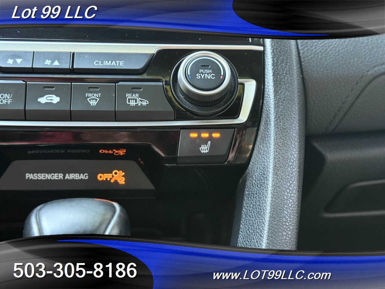 2019 Honda Civic EX 1.5L Turbo 86k 42MPG Htd Seats Roof Lane-Crash - Photo 25 - Milwaukie, OR 97267