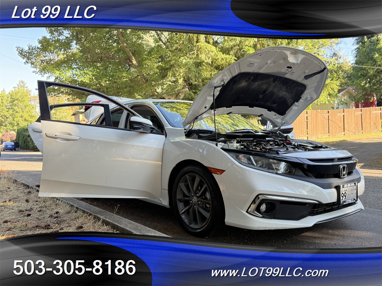 2019 Honda Civic EX 1.5L Turbo 86k 42MPG Htd Seats Roof Lane-Crash - Photo 67 - Milwaukie, OR 97267