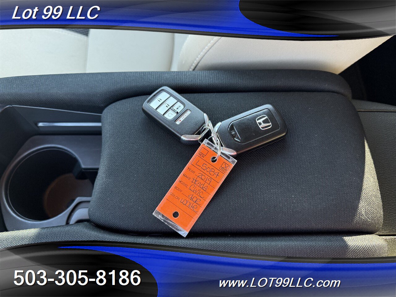 2019 Honda Civic EX 1.5L Turbo 86k 42MPG Htd Seats Roof Lane-Crash - Photo 84 - Milwaukie, OR 97267