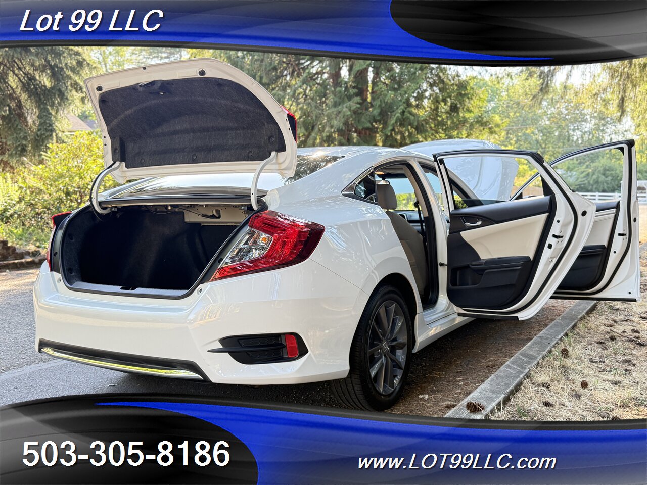 2019 Honda Civic EX 1.5L Turbo 86k 42MPG Htd Seats Roof Lane-Crash - Photo 70 - Milwaukie, OR 97267