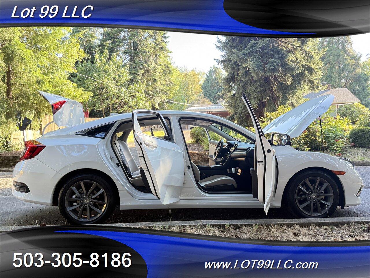 2019 Honda Civic EX 1.5L Turbo 86k 42MPG Htd Seats Roof Lane-Crash - Photo 69 - Milwaukie, OR 97267