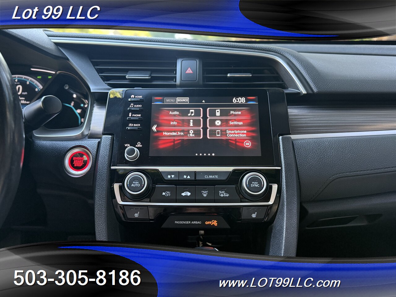 2019 Honda Civic EX 1.5L Turbo 86k 42MPG Htd Seats Roof Lane-Crash - Photo 29 - Milwaukie, OR 97267