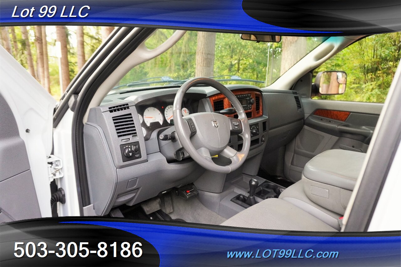 2006 Dodge Ram 2500 SLT 4x4 5.9L Cummins Crew Cab Automatic Short Bed LIFTED Black Wheels Newer TIRES - Photo 12 - Milwaukie, OR 97267