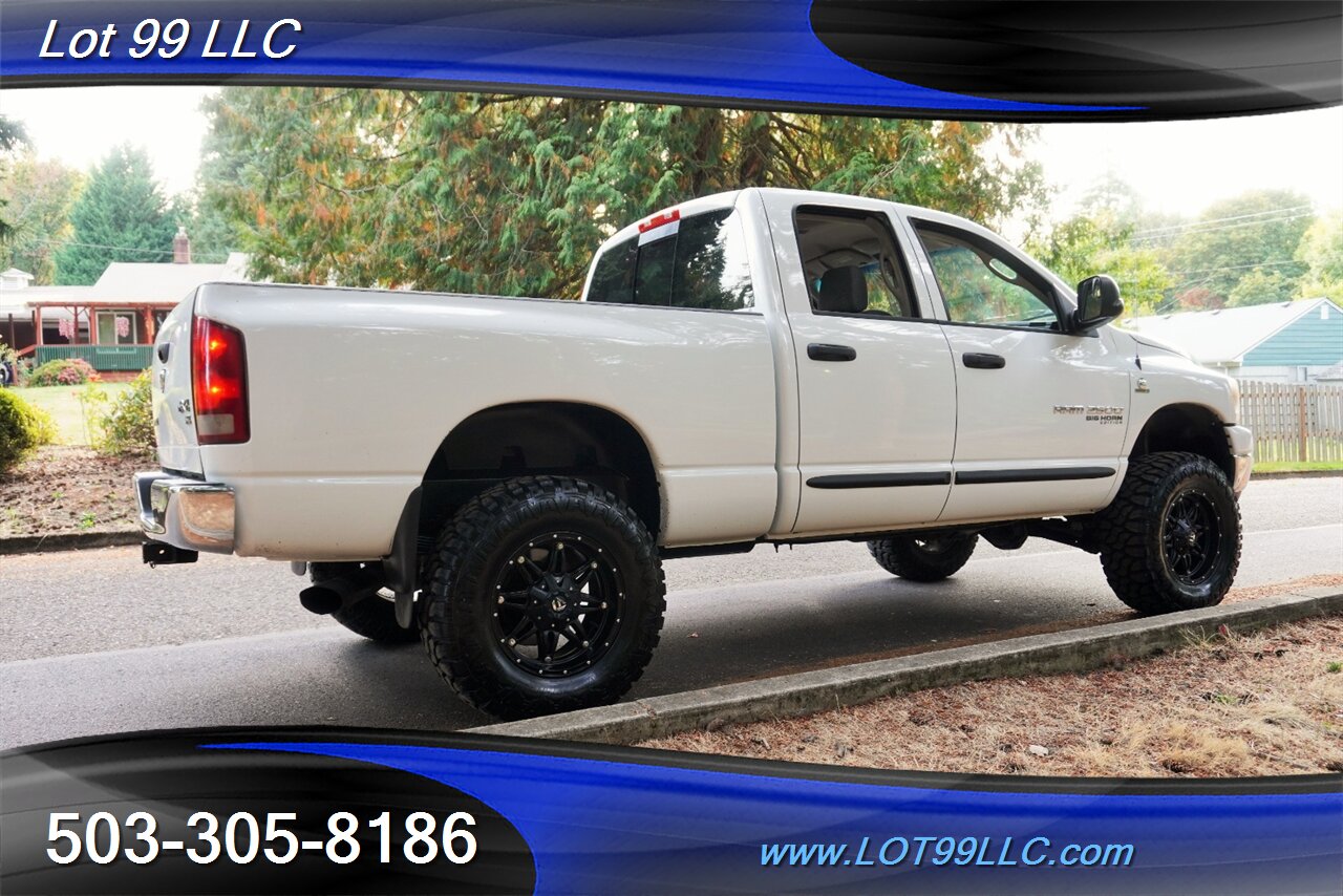 2006 Dodge Ram 2500 SLT 4x4 5.9L Cummins Crew Cab Automatic Short Bed LIFTED Black Wheels Newer TIRES - Photo 9 - Milwaukie, OR 97267