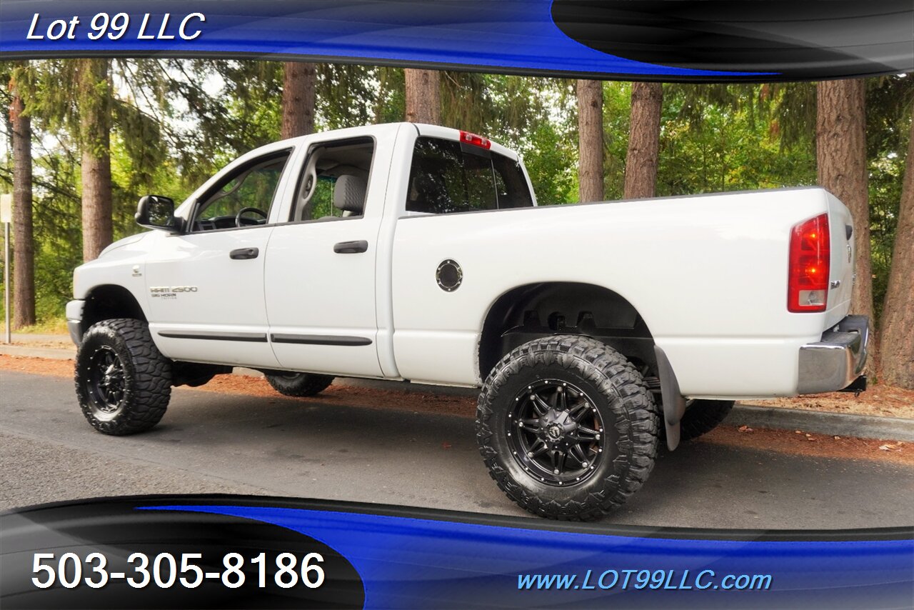 2006 Dodge Ram 2500 SLT 4x4 5.9L Cummins Crew Cab Automatic Short Bed LIFTED Black Wheels Newer TIRES - Photo 11 - Milwaukie, OR 97267