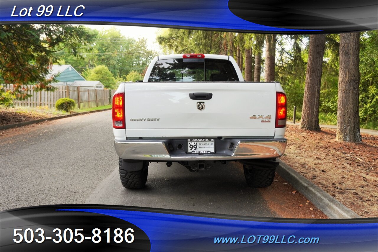 2006 Dodge Ram 2500 SLT 4x4 5.9L Cummins Crew Cab Automatic Short Bed LIFTED Black Wheels Newer TIRES - Photo 10 - Milwaukie, OR 97267
