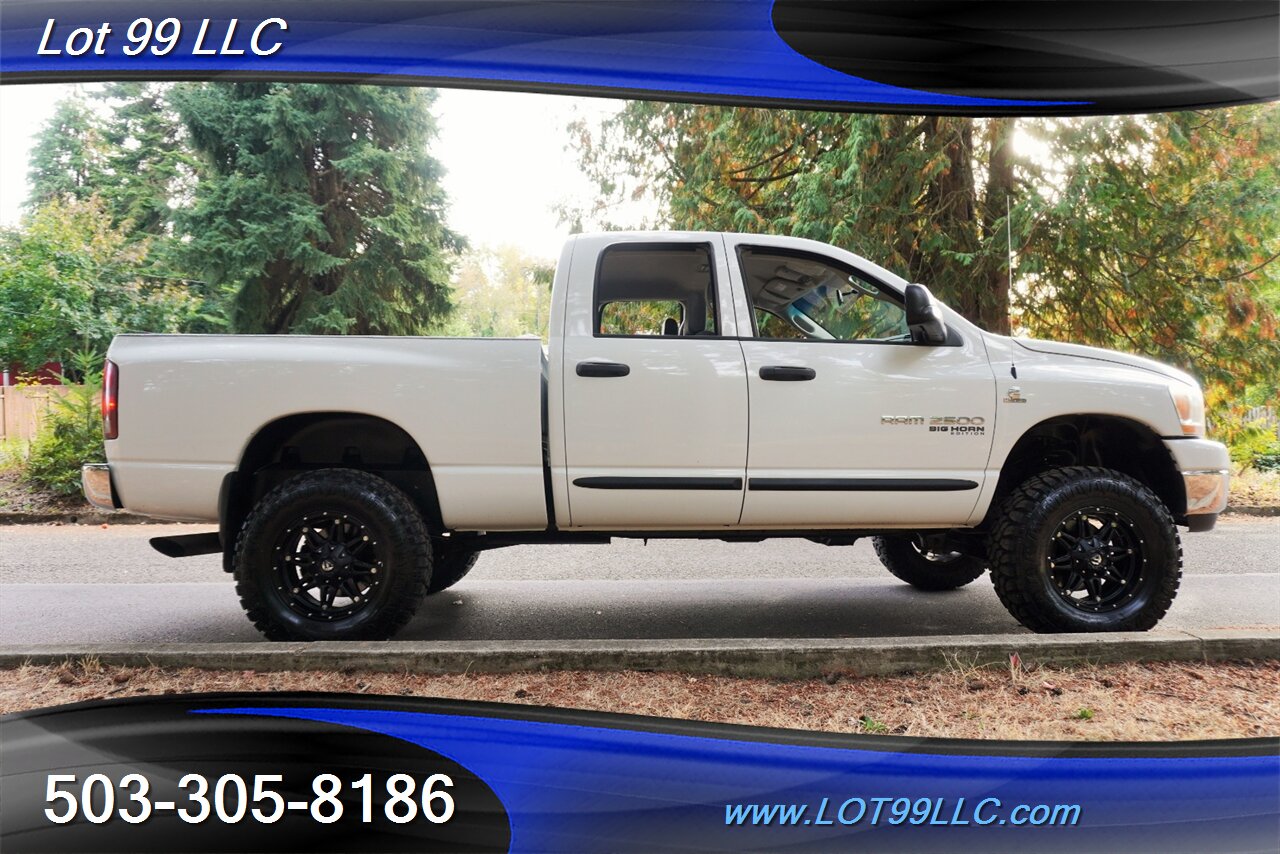 2006 Dodge Ram 2500 SLT 4x4 5.9L Cummins Crew Cab Automatic Short Bed LIFTED Black Wheels Newer TIRES - Photo 8 - Milwaukie, OR 97267