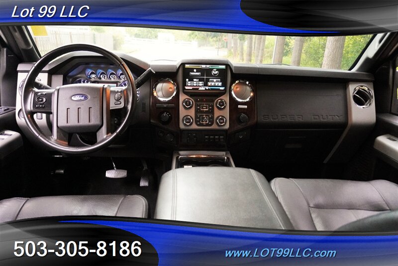2015 Ford F-350 Lariat 4X4 Dually 6.7L POWER STROKE Heated Leather  ONLY 68K LOW MILES long bed 5th wheel