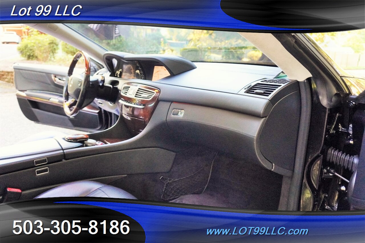 2008 Mercedes-Benz CL 600 Coupe V12 5.5L TWIN TURBO 510HP Heated AC Leather Seats Moon Roof TWO TONE Black 22 WHHELS NEW TIRES - Photo 16 - Milwaukie, OR 97267