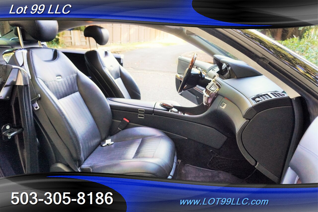 2008 Mercedes-Benz CL 600 Coupe V12 5.5L TWIN TURBO 510HP Heated AC Leather Seats Moon Roof TWO TONE Black 22 WHHELS NEW TIRES - Photo 17 - Milwaukie, OR 97267