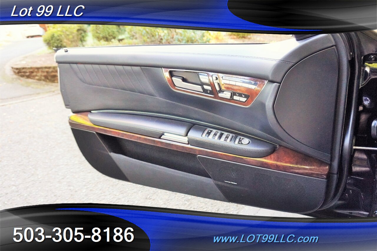 2008 Mercedes-Benz CL 600 Coupe V12 5.5L TWIN TURBO 510HP Heated AC Leather Seats Moon Roof TWO TONE Black 22 WHHELS NEW TIRES - Photo 20 - Milwaukie, OR 97267