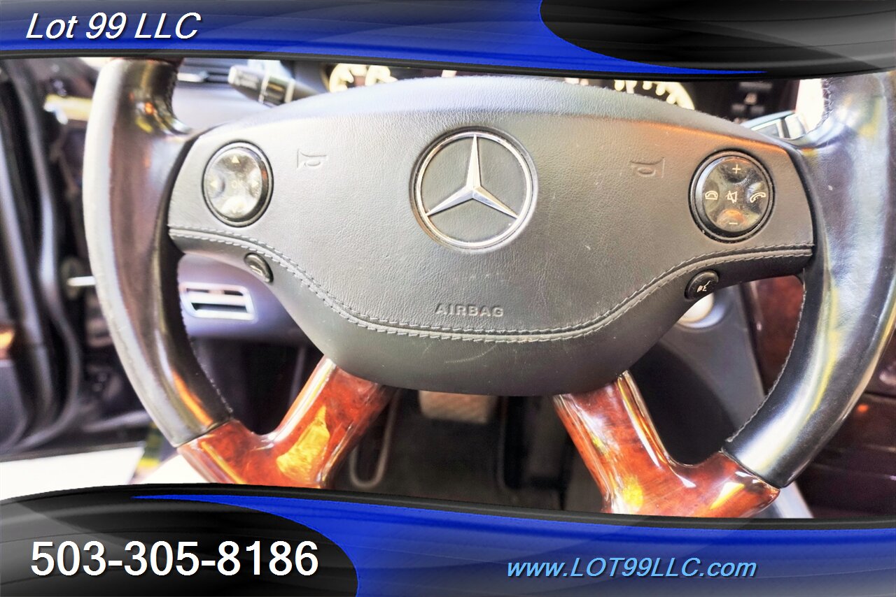 2008 Mercedes-Benz CL 600 Coupe V12 5.5L TWIN TURBO 510HP Heated AC Leather Seats Moon Roof TWO TONE Black 22 WHHELS NEW TIRES - Photo 25 - Milwaukie, OR 97267