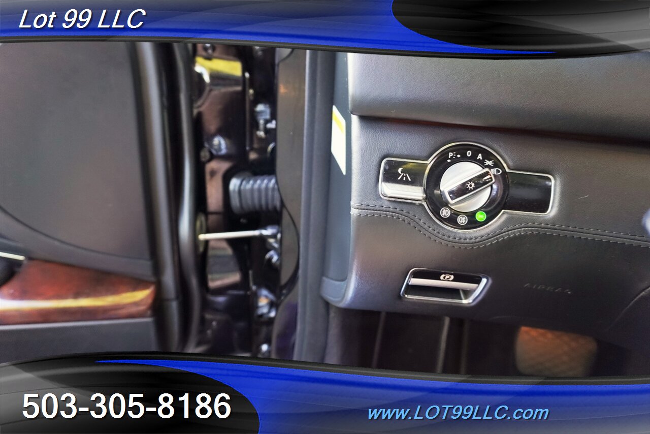 2008 Mercedes-Benz CL 600 Coupe V12 5.5L TWIN TURBO 510HP Heated AC Leather Seats Moon Roof TWO TONE Black 22 WHHELS NEW TIRES - Photo 26 - Milwaukie, OR 97267