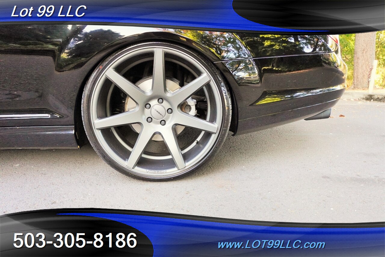 2008 Mercedes-Benz CL 600 Coupe V12 5.5L TWIN TURBO 510HP Heated AC Leather Seats Moon Roof TWO TONE Black 22 WHHELS NEW TIRES - Photo 35 - Milwaukie, OR 97267