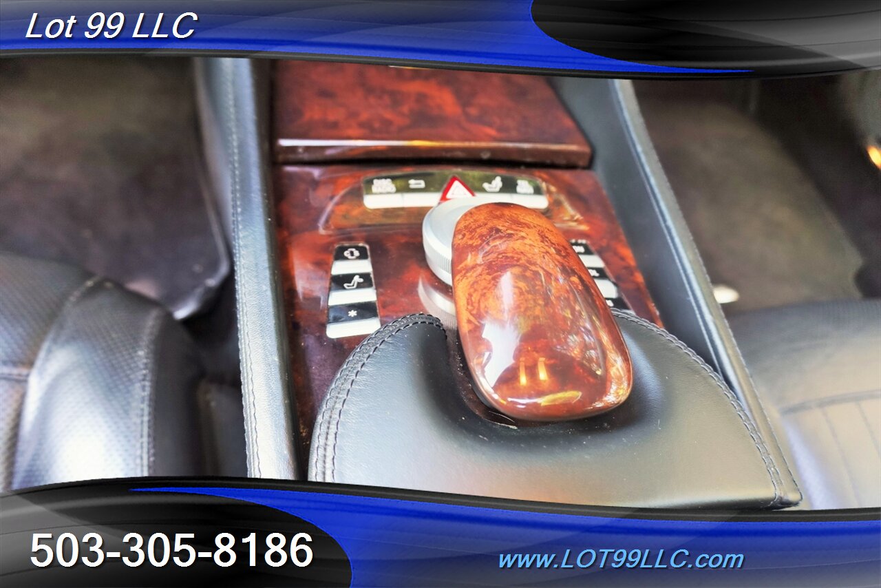 2008 Mercedes-Benz CL 600 Coupe V12 5.5L TWIN TURBO 510HP Heated AC Leather Seats Moon Roof TWO TONE Black 22 WHHELS NEW TIRES - Photo 24 - Milwaukie, OR 97267