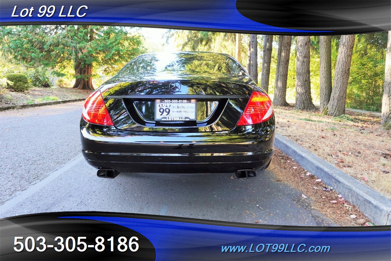 2008 Mercedes-Benz CL 600 Coupe V12 5.5L TWIN TURBO 510HP Heated AC Leather Seats Moon Roof TWO TONE Black 22 WHHELS NEW TIRES - Photo 10 - Milwaukie, OR 97267
