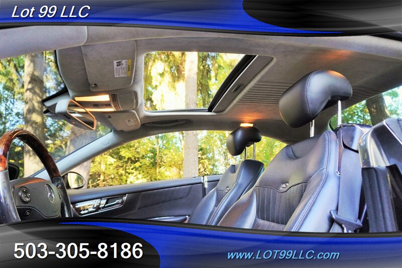 2008 Mercedes-Benz CL 600 Coupe V12 5.5L TWIN TURBO 510HP Heated AC  Leather Seats Moon Roof TWO TONE Black 22 WHHELS NEW TIRES