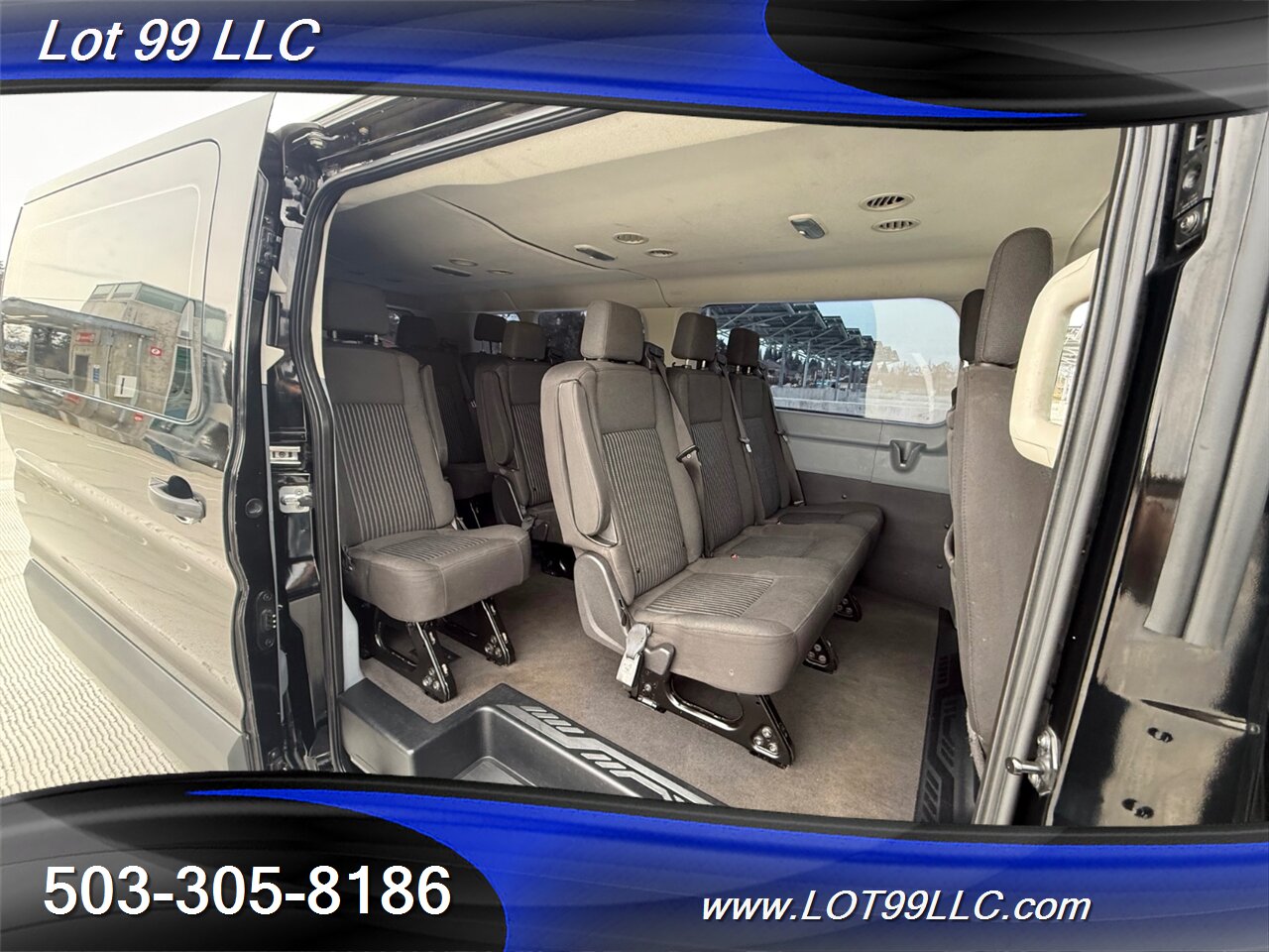 2017 Ford Transit 350 XLT ** 15 Passenger Van ** Tinted Windows Back  ** Prior Certified Pre-Owned ** - Photo 18 - Milwaukie, OR 97267