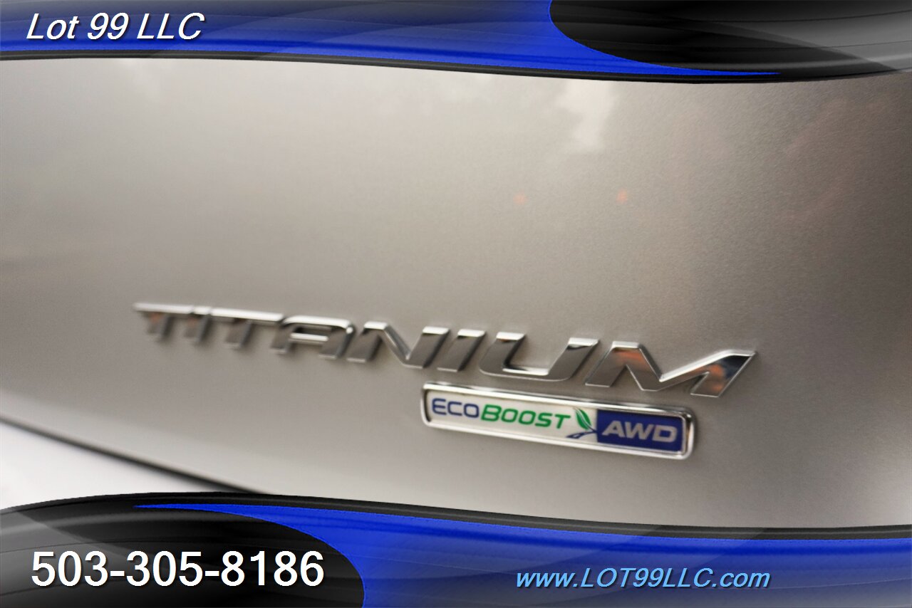 2017 Ford Edge Titanium AWD Suv 78K GPS Heated Leather Seats Premium Wheels Newer Tires 2 OWNERS 27 MPG - Photo 32 - Milwaukie, OR 97267