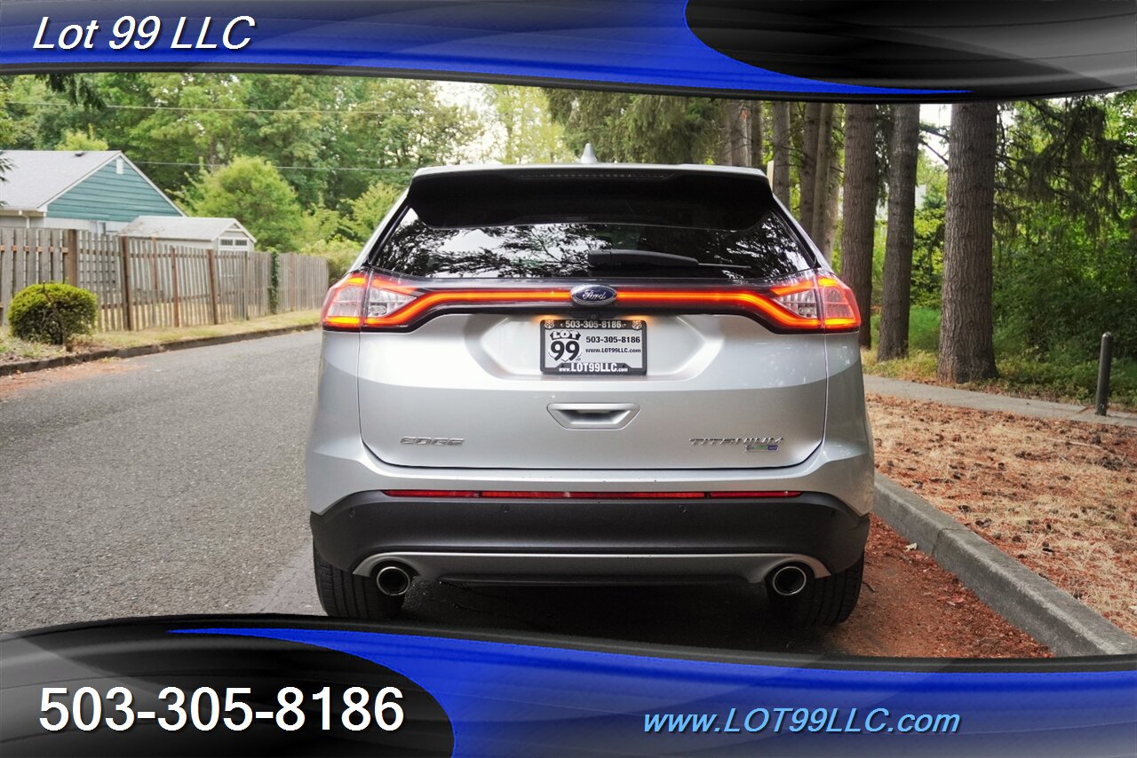 2017 Ford Edge Titanium AWD Suv 78K GPS Heated Leather Seats Premium Wheels Newer Tires 2 OWNERS 27 MPG - Photo 10 - Milwaukie, OR 97267