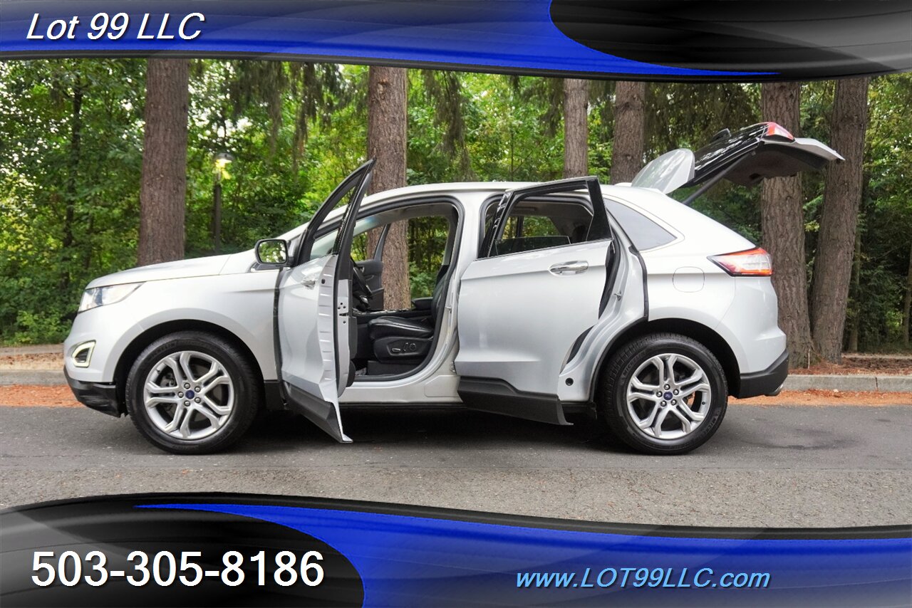 2017 Ford Edge Titanium AWD Suv 78K GPS Heated Leather Seats Premium Wheels Newer Tires 2 OWNERS 27 MPG - Photo 25 - Milwaukie, OR 97267