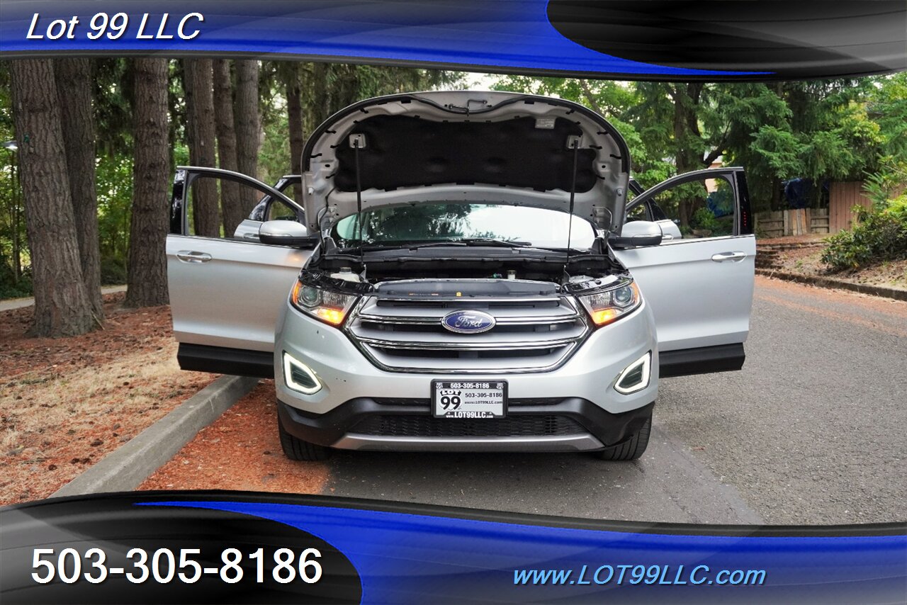 2017 Ford Edge Titanium AWD Suv 78K GPS Heated Leather Seats Premium Wheels Newer Tires 2 OWNERS 27 MPG - Photo 28 - Milwaukie, OR 97267