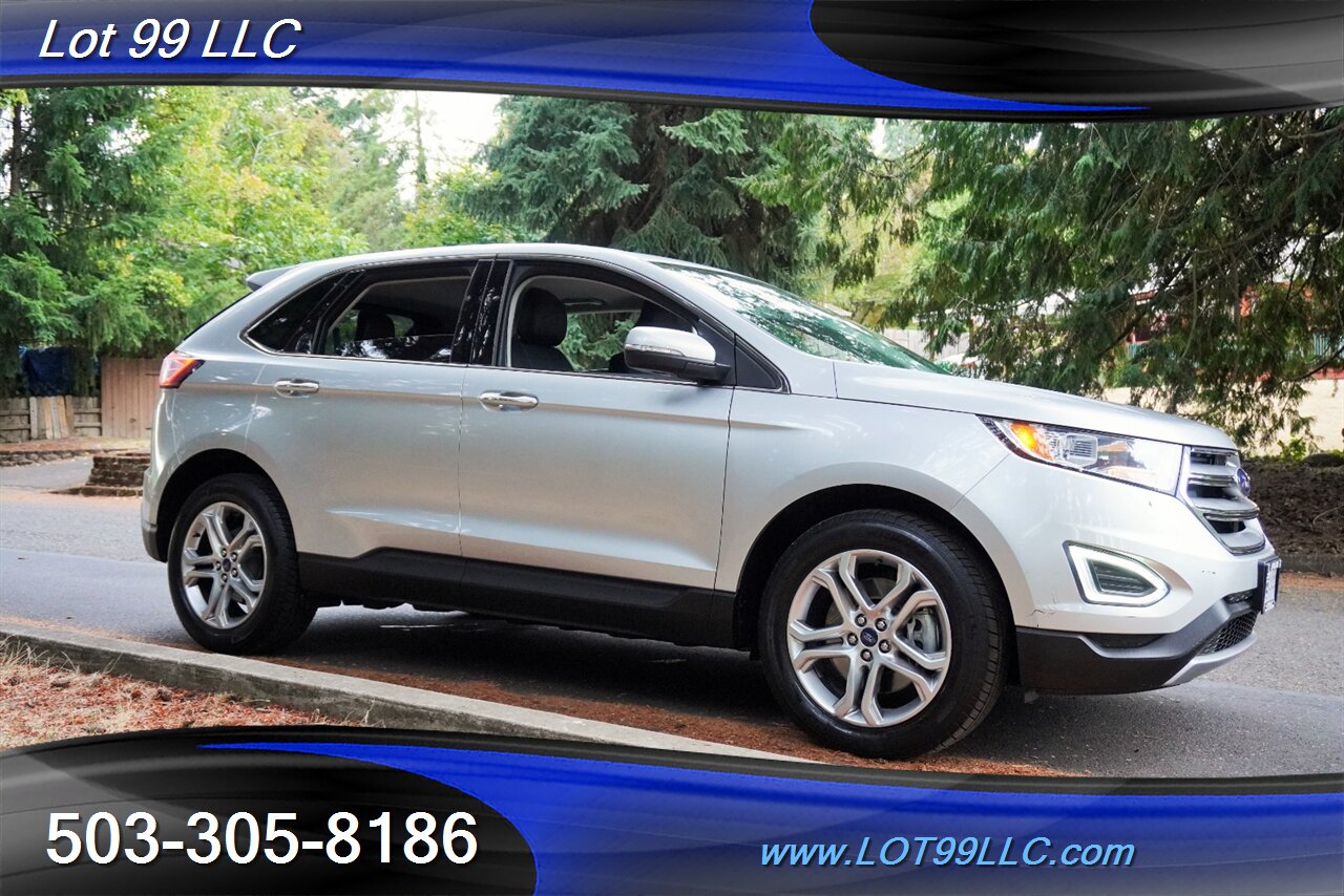 2017 Ford Edge Titanium AWD Suv 78K GPS Heated Leather Seats Premium Wheels Newer Tires 2 OWNERS 27 MPG - Photo 7 - Milwaukie, OR 97267