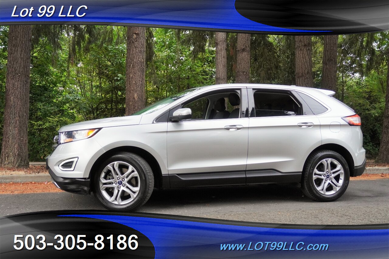 2017 Ford Edge Titanium AWD Suv 78K GPS Heated Leather Seats Premium Wheels Newer Tires 2 OWNERS 27 MPG - Photo 5 - Milwaukie, OR 97267