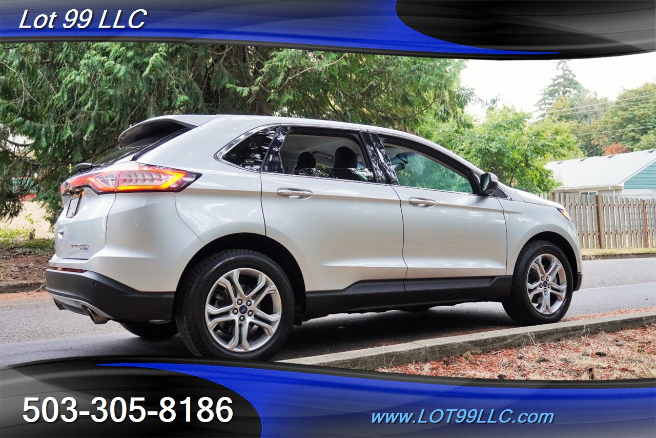 2017 Ford Edge Titanium AWD Suv 78K GPS Heated Leather Seats Premium Wheels Newer Tires 2 OWNERS 27 MPG - Photo 9 - Milwaukie, OR 97267
