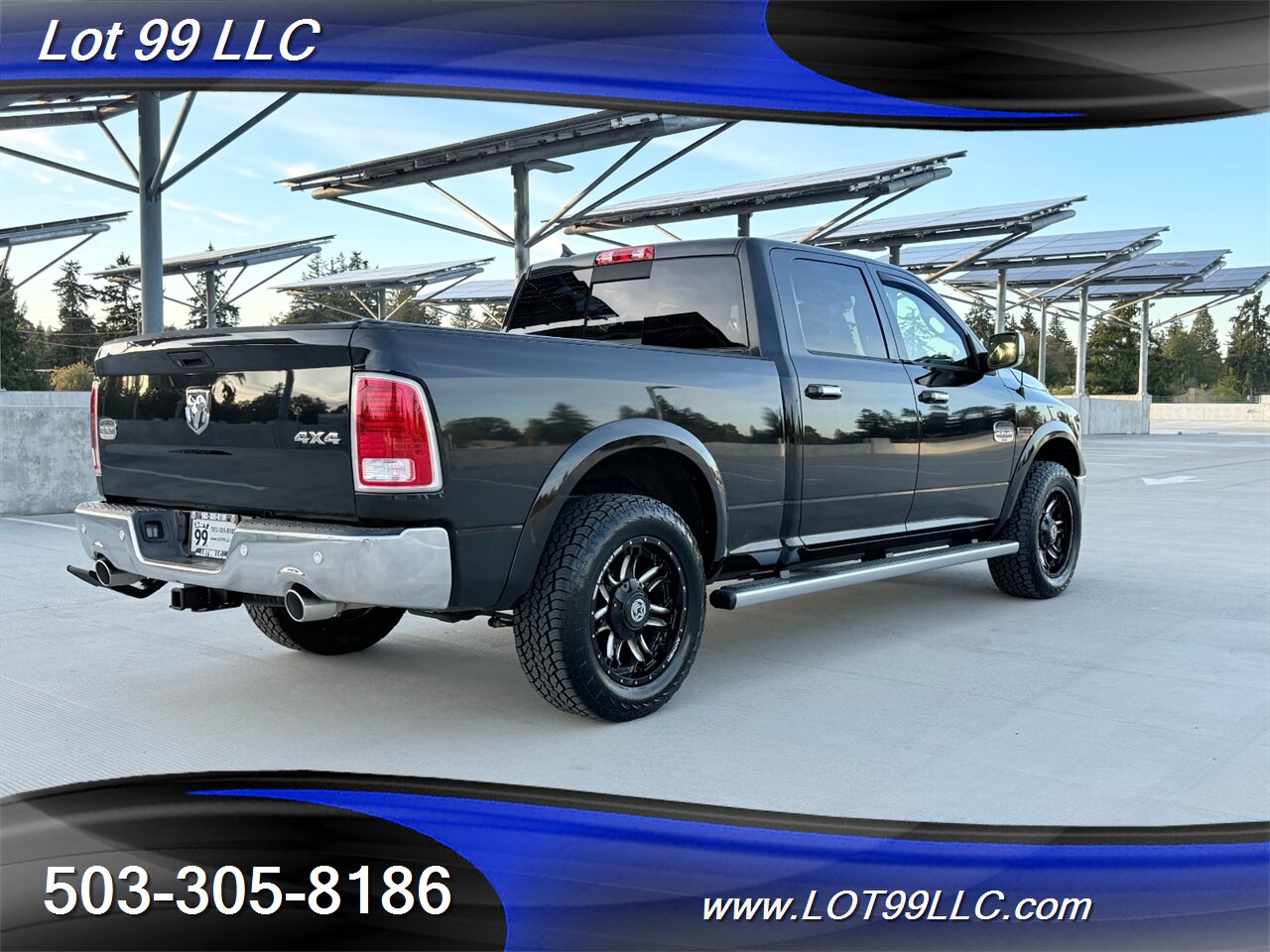 2016 RAM 1500 CrewCab Laramie Longhorn 4x4 1-Owner 97k NEW TIRES EcoDiesel 3.0L Biodiesel Turbo V6 240hp 420ft. lbs - Photo 6 - Milwaukie, OR 97267