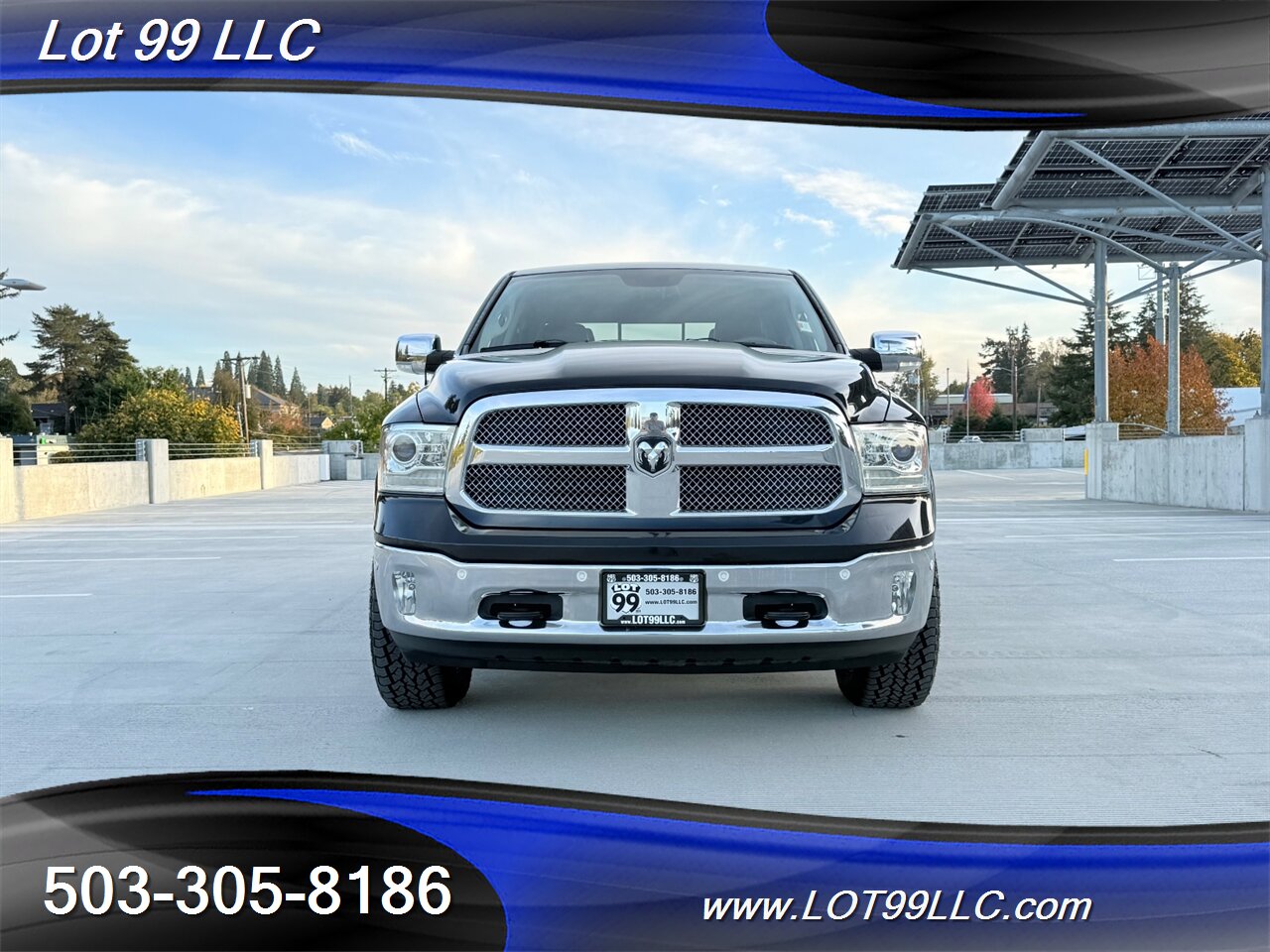 2016 RAM 1500 CrewCab Laramie Longhorn 4x4 1-Owner 97k NEW TIRES EcoDiesel 3.0L Biodiesel Turbo V6 240hp 420ft. lbs - Photo 3 - Milwaukie, OR 97267