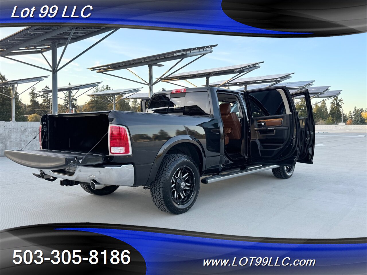 2016 RAM 1500 CrewCab Laramie Longhorn 4x4 1-Owner 97k NEW TIRES EcoDiesel 3.0L Biodiesel Turbo V6 240hp 420ft. lbs - Photo 30 - Milwaukie, OR 97267