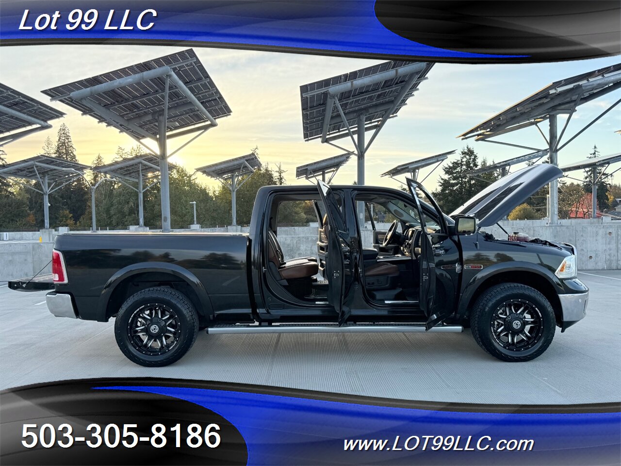 2016 RAM 1500 CrewCab Laramie Longhorn 4x4 1-Owner 97k NEW TIRES EcoDiesel 3.0L Biodiesel Turbo V6 240hp 420ft. lbs - Photo 21 - Milwaukie, OR 97267