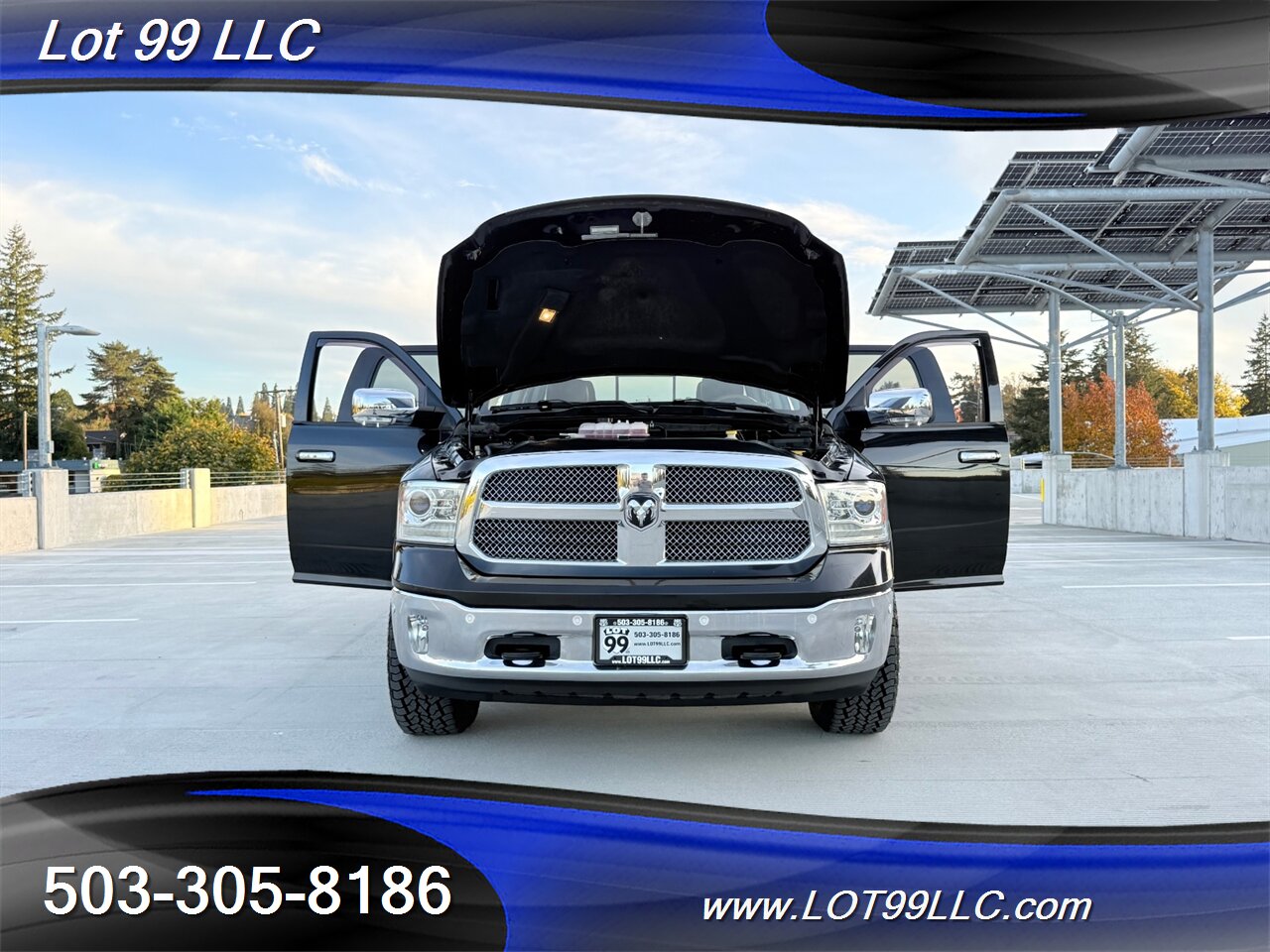 2016 RAM 1500 CrewCab Laramie Longhorn 4x4 1-Owner 97k NEW TIRES EcoDiesel 3.0L Biodiesel Turbo V6 240hp 420ft. lbs - Photo 28 - Milwaukie, OR 97267