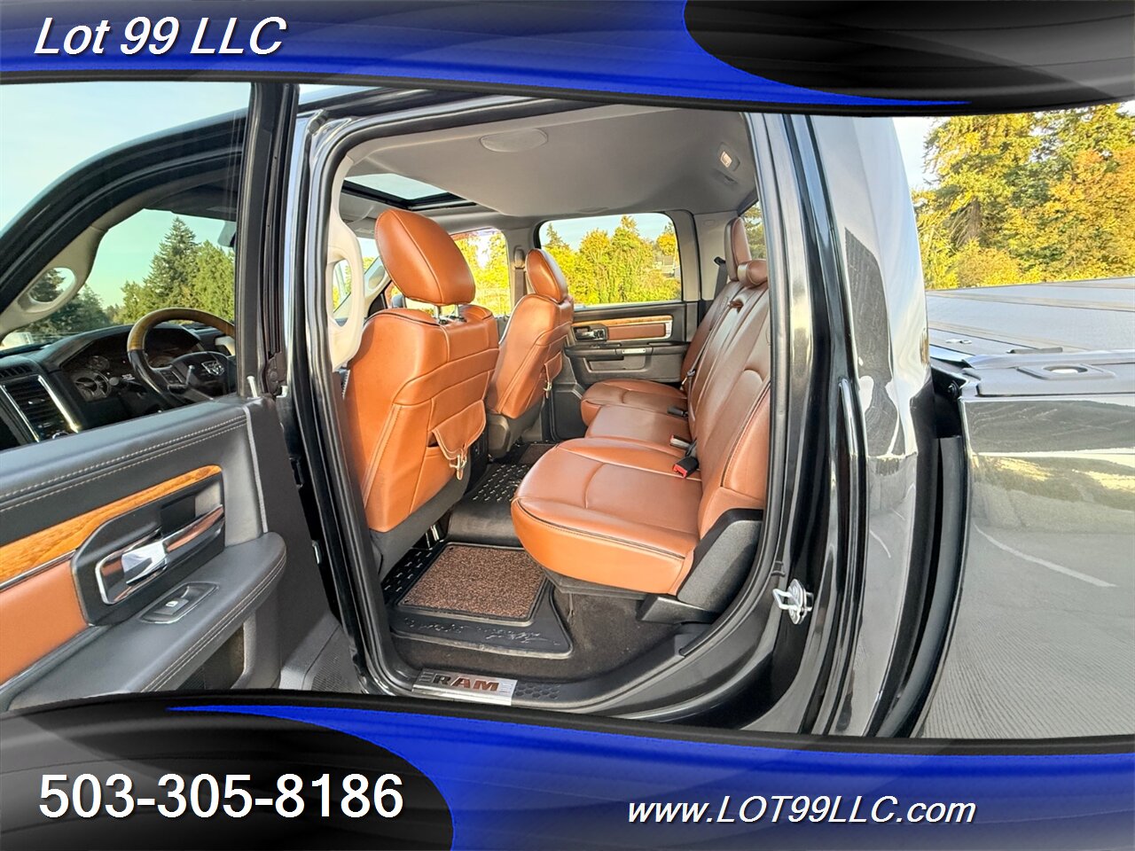 2016 RAM 1500 CrewCab Laramie Longhorn 4x4 1-Owner 97k NEW TIRES EcoDiesel 3.0L Biodiesel Turbo V6 240hp 420ft. lbs - Photo 56 - Milwaukie, OR 97267