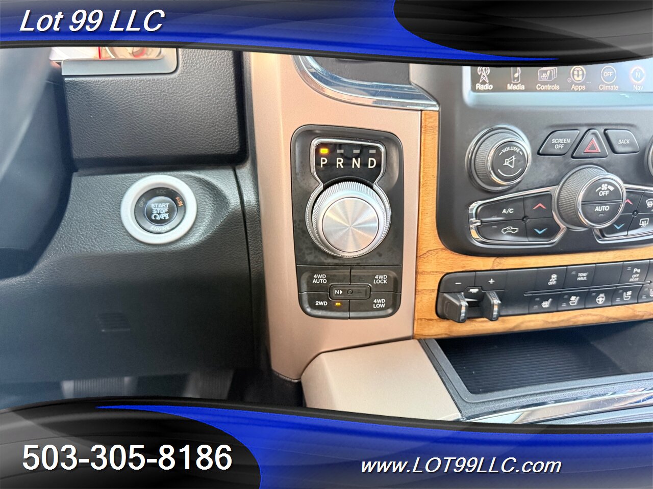 2016 RAM 1500 CrewCab Laramie Longhorn 4x4 1-Owner 97k NEW TIRES EcoDiesel 3.0L Biodiesel Turbo V6 240hp 420ft. lbs - Photo 14 - Milwaukie, OR 97267