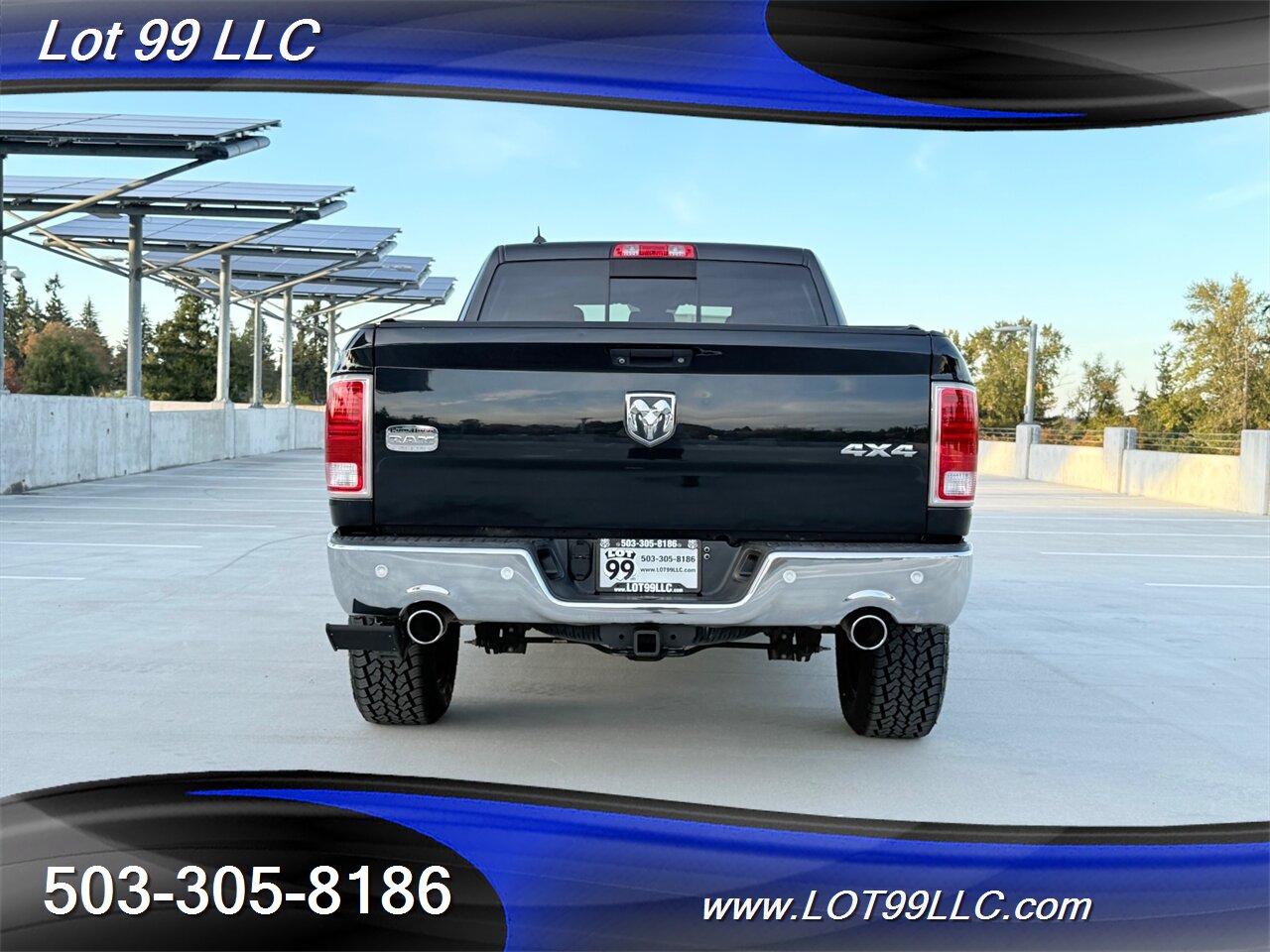 2016 RAM 1500 CrewCab Laramie Longhorn 4x4 1-Owner 97k NEW TIRES EcoDiesel 3.0L Biodiesel Turbo V6 240hp 420ft. lbs - Photo 7 - Milwaukie, OR 97267