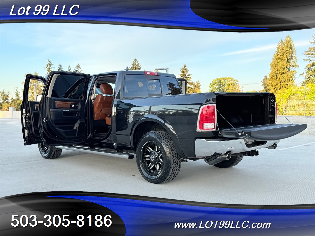 2016 RAM 1500 CrewCab Laramie Longhorn 4x4 1-Owner 97k NEW TIRES EcoDiesel 3.0L Biodiesel Turbo V6 240hp 420ft. lbs - Photo 32 - Milwaukie, OR 97267
