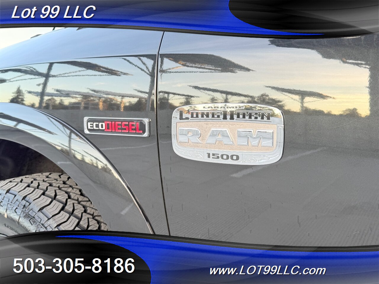 2016 RAM 1500 CrewCab Laramie Longhorn 4x4 1-Owner 97k NEW TIRES EcoDiesel 3.0L Biodiesel Turbo V6 240hp 420ft. lbs - Photo 63 - Milwaukie, OR 97267