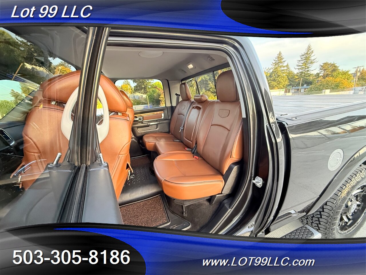 2016 RAM 1500 CrewCab Laramie Longhorn 4x4 1-Owner 97k NEW TIRES EcoDiesel 3.0L Biodiesel Turbo V6 240hp 420ft. lbs - Photo 19 - Milwaukie, OR 97267