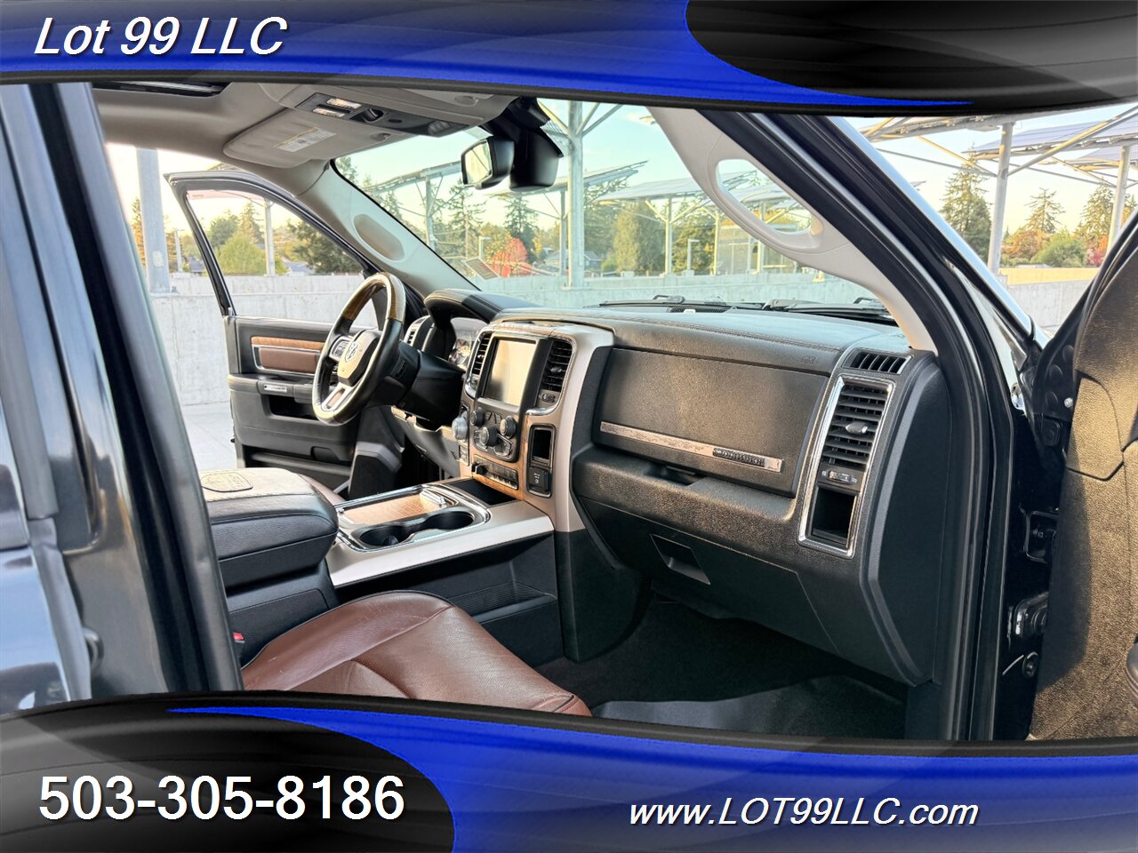 2016 RAM 1500 CrewCab Laramie Longhorn 4x4 1-Owner 97k NEW TIRES EcoDiesel 3.0L Biodiesel Turbo V6 240hp 420ft. lbs - Photo 53 - Milwaukie, OR 97267