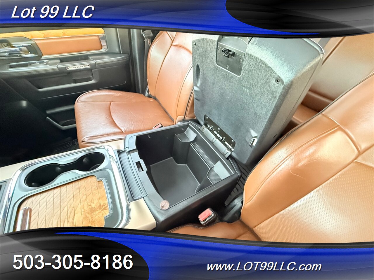 2016 RAM 1500 CrewCab Laramie Longhorn 4x4 1-Owner 97k NEW TIRES EcoDiesel 3.0L Biodiesel Turbo V6 240hp 420ft. lbs - Photo 48 - Milwaukie, OR 97267