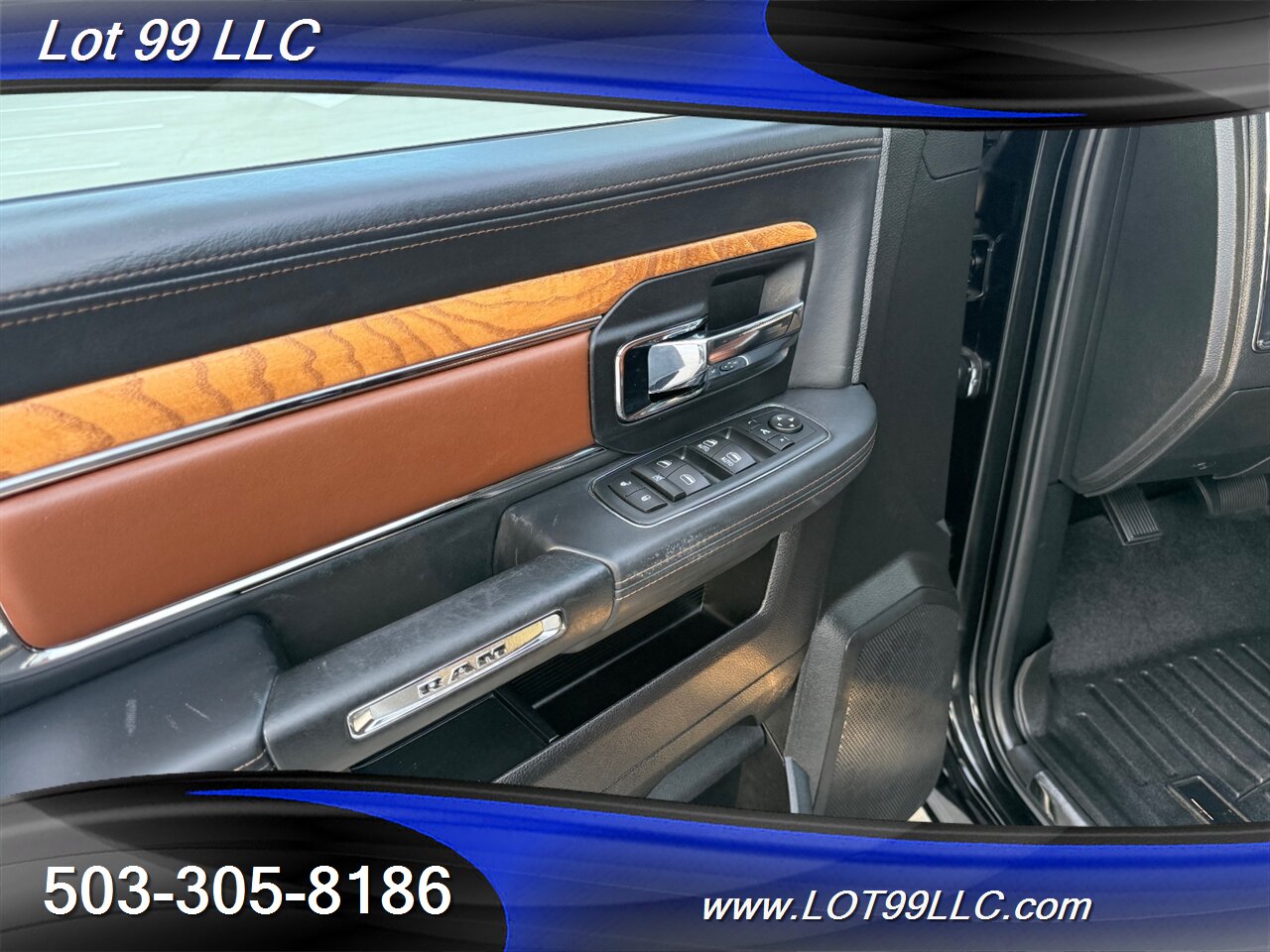 2016 RAM 1500 CrewCab Laramie Longhorn 4x4 1-Owner 97k NEW TIRES EcoDiesel 3.0L Biodiesel Turbo V6 240hp 420ft. lbs - Photo 34 - Milwaukie, OR 97267