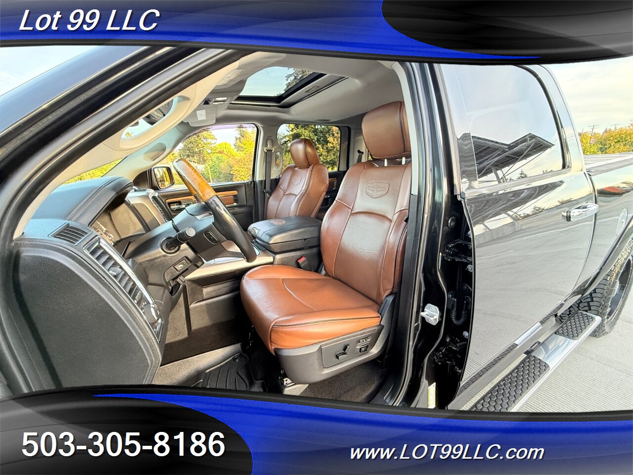 2016 RAM 1500 CrewCab Laramie Longhorn 4x4 1-Owner 97k NEW TIRES EcoDiesel 3.0L Biodiesel Turbo V6 240hp 420ft. lbs - Photo 11 - Milwaukie, OR 97267