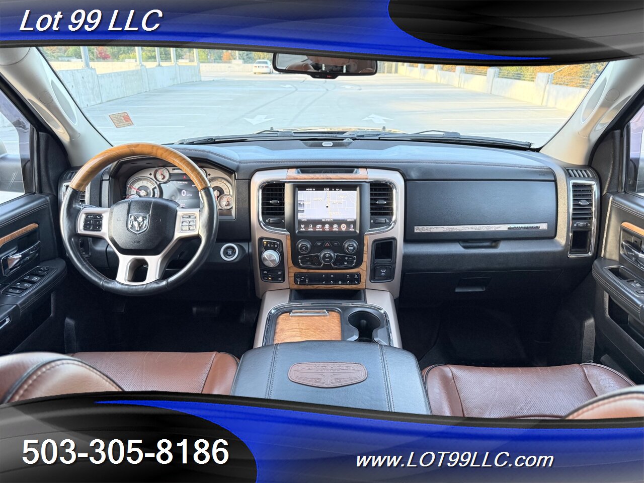 2016 RAM 1500 CrewCab Laramie Longhorn 4x4 1-Owner 97k NEW TIRES EcoDiesel 3.0L Biodiesel Turbo V6 240hp 420ft. lbs - Photo 10 - Milwaukie, OR 97267