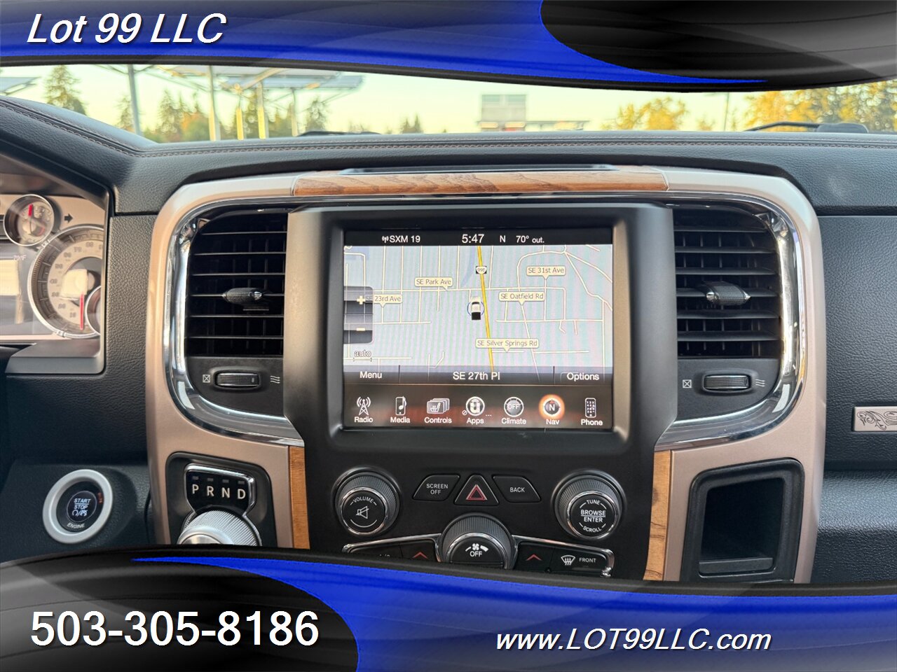 2016 RAM 1500 CrewCab Laramie Longhorn 4x4 1-Owner 97k NEW TIRES EcoDiesel 3.0L Biodiesel Turbo V6 240hp 420ft. lbs - Photo 15 - Milwaukie, OR 97267