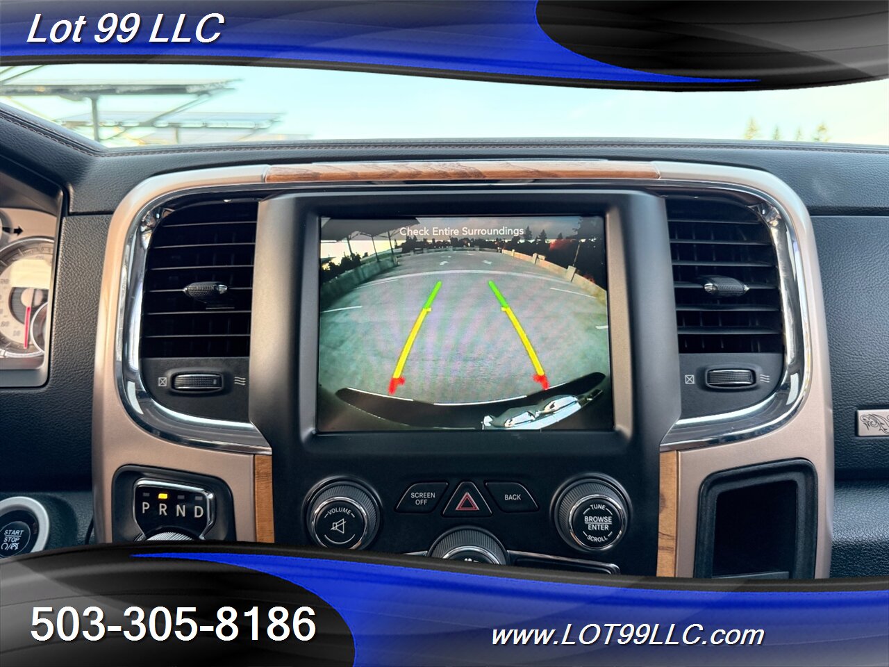 2016 RAM 1500 CrewCab Laramie Longhorn 4x4 1-Owner 97k NEW TIRES EcoDiesel 3.0L Biodiesel Turbo V6 240hp 420ft. lbs - Photo 16 - Milwaukie, OR 97267
